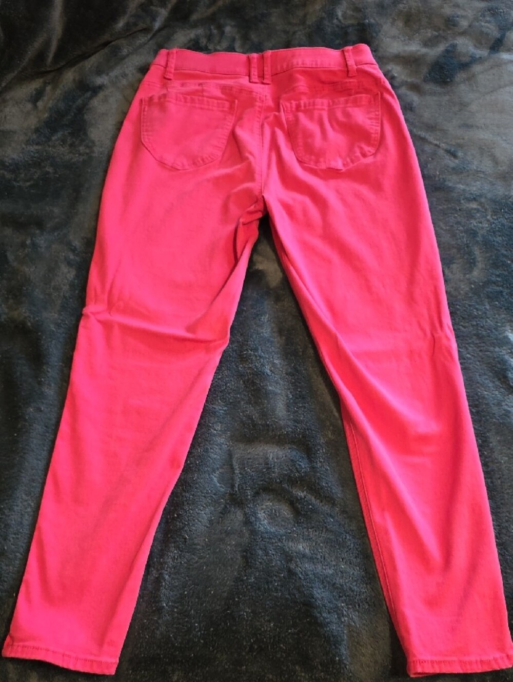 Draper James RSVP Bright Pink Slim Pants - Picture 3 of 3